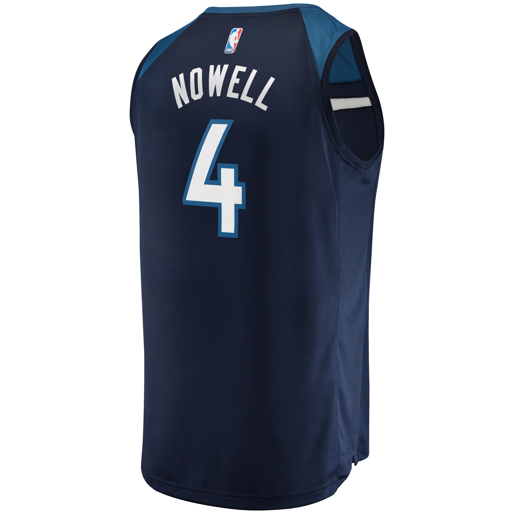 Jaylen Nowell Minnesota Timberwolves Fanatics Branded Youth 2021/22 Fast Break Replica Jersey - Icon Edition - Navy - vstockx