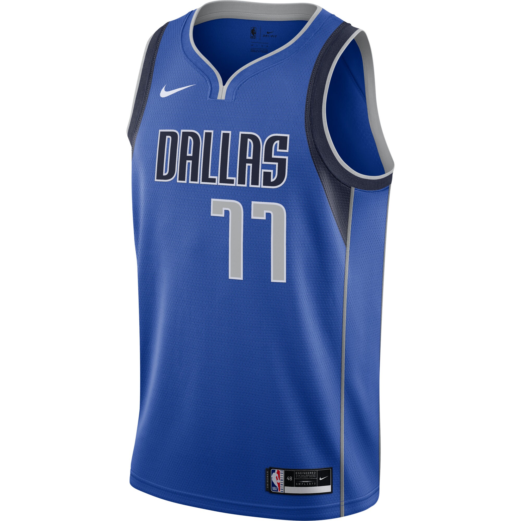 Luka Doncic Dallas Mavericks Nike Swingman Jersey Royal - Icon Edition - vstockx