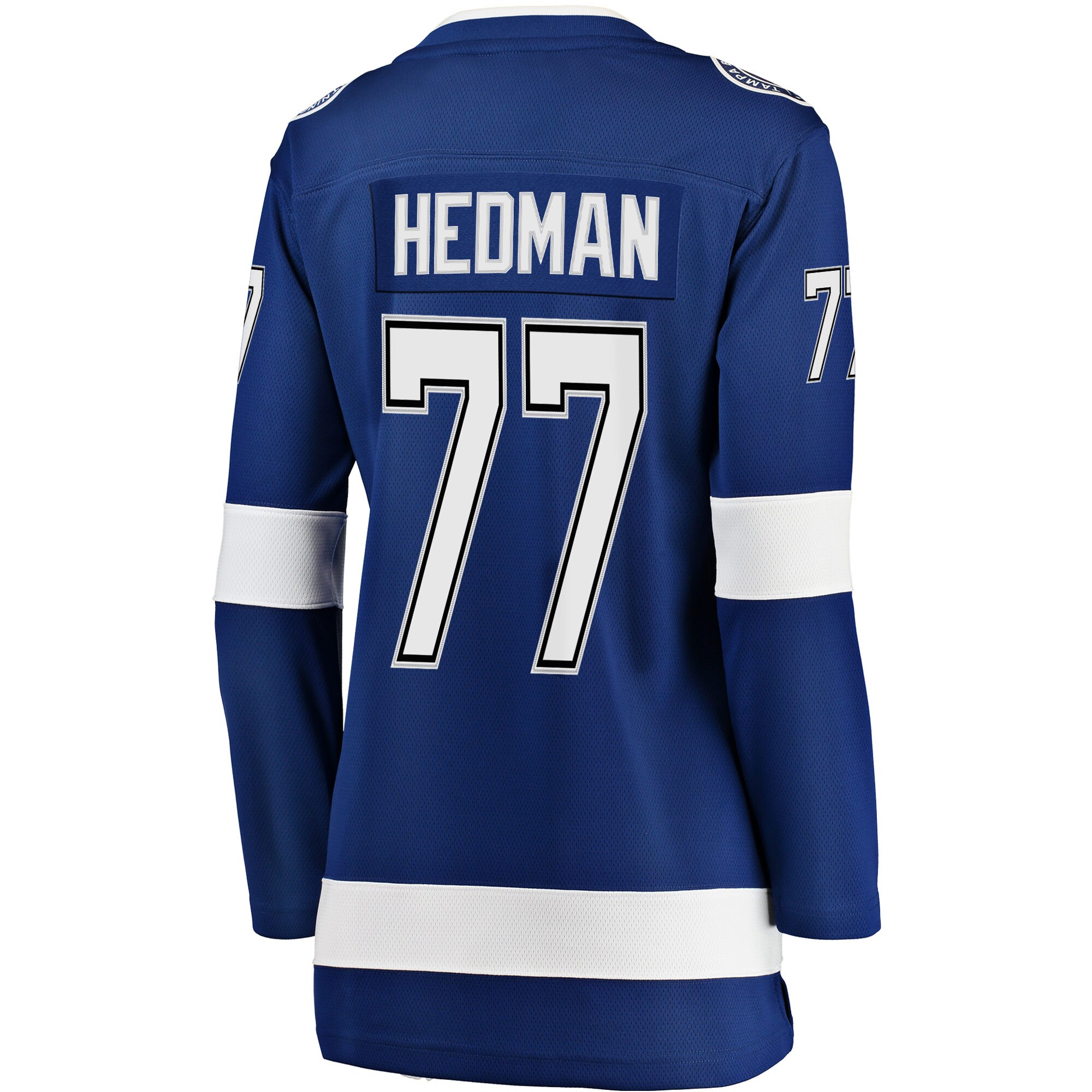 Victor Hedman Tampa Bay Lightning Fanatics Branded Women's Premier Breakaway Player Jersey - Blue - vstockx