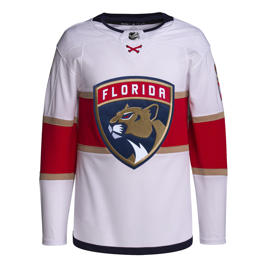 Florida Panthers adidas Away Authentic Jersey - White - vstockx