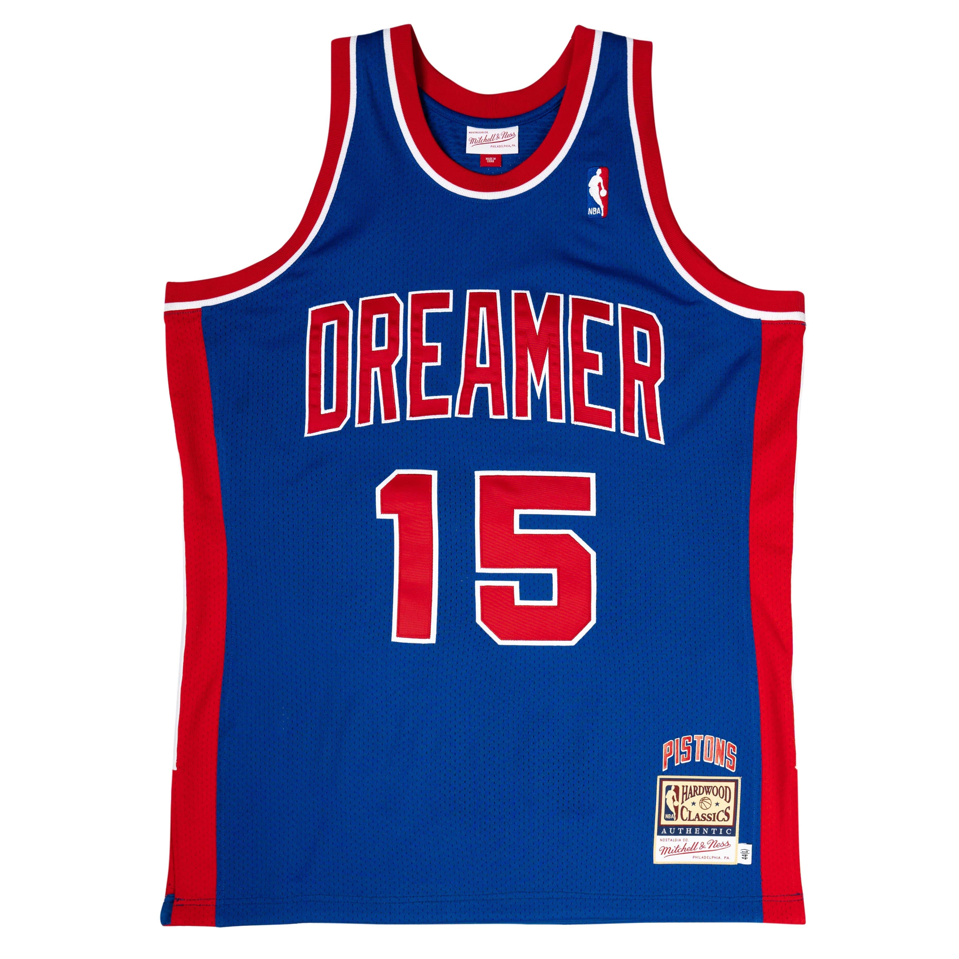 DREAMER x Mitchell & Ness Detroit Pistons Jersey - vstockx