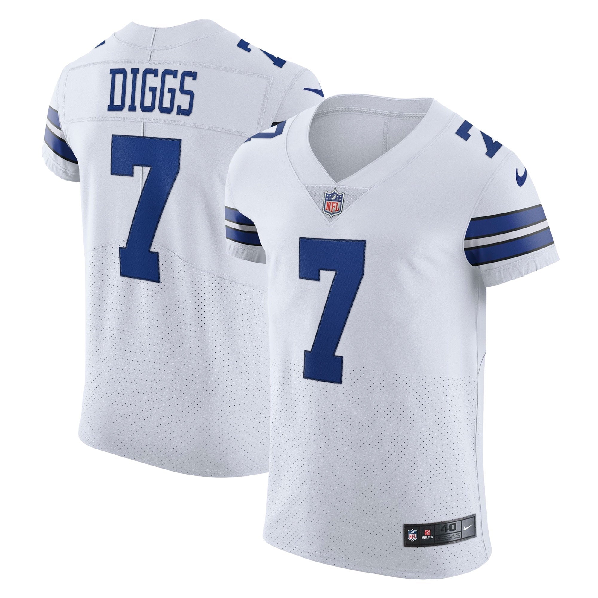 Men's Nike Trevon Diggs White Dallas Cowboys Vapor Elite Jersey - vstockx