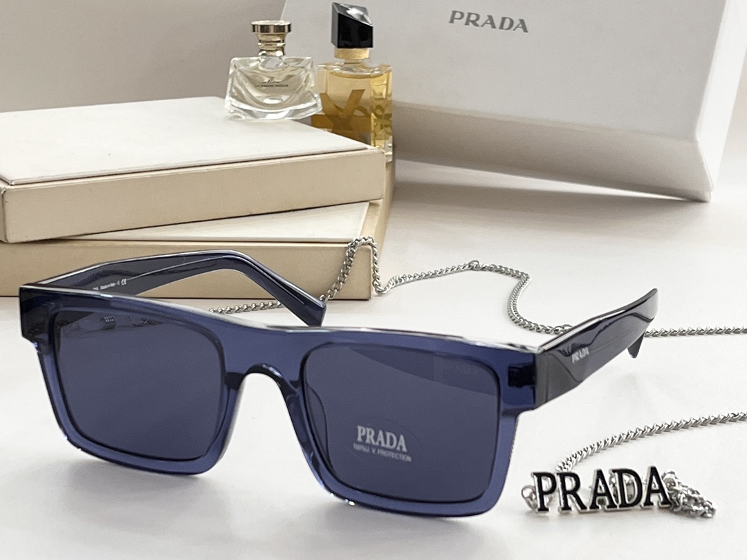 sunglasses Prada SPR19WF Size:52-21-145 - vstockx