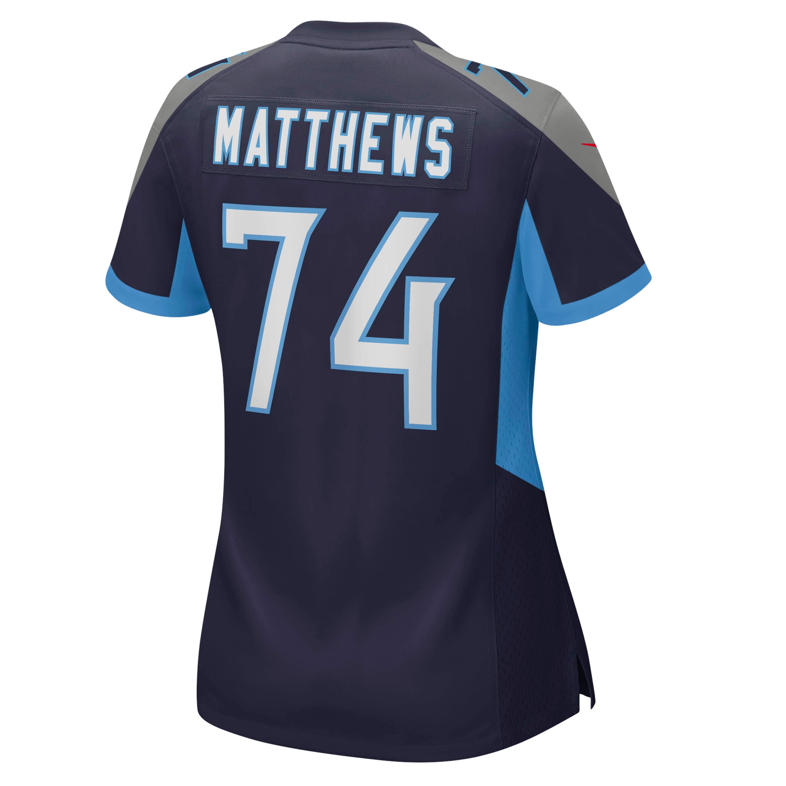 Bruce Matthews Tennessee Titans Nike Women's Retired Player Jersey - Navy - vstockx
