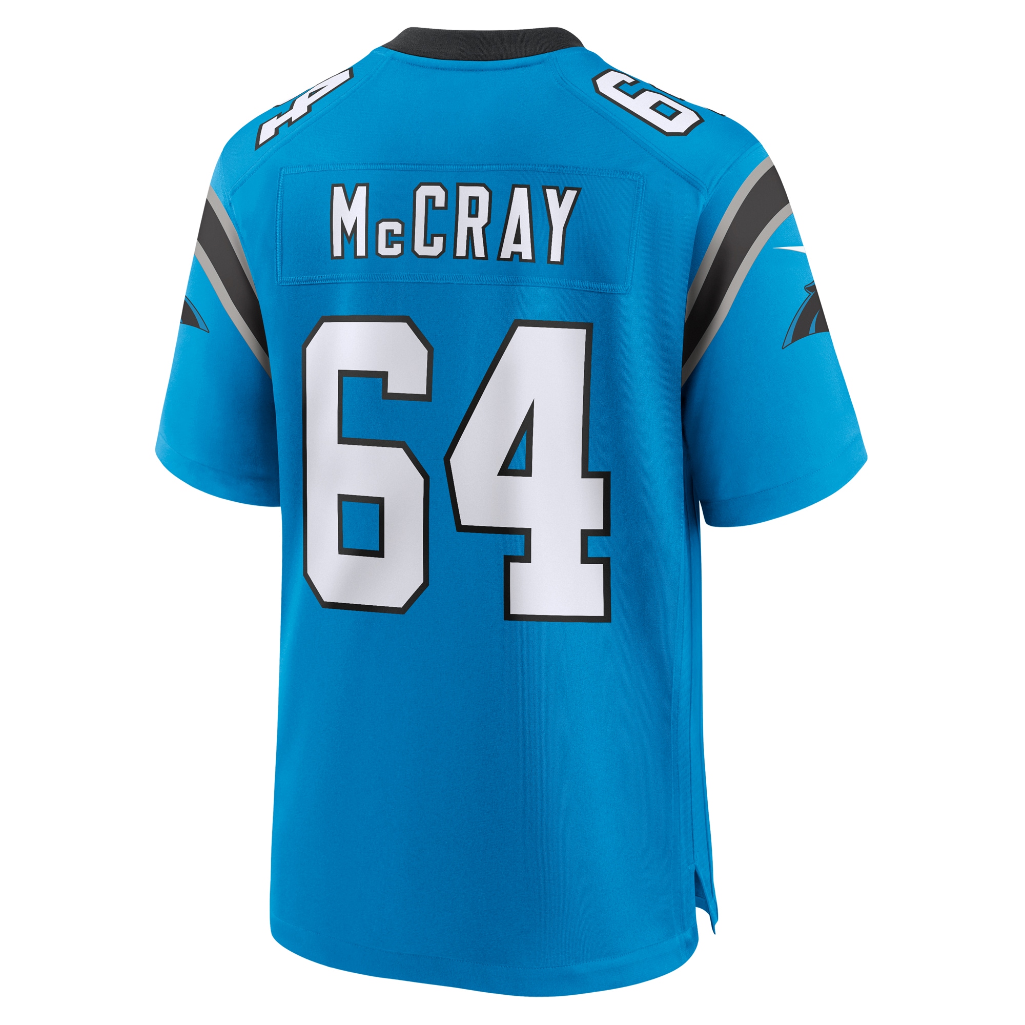 Justin McCray Carolina Panthers Nike Alternate Game Jersey - Blue - vstockx