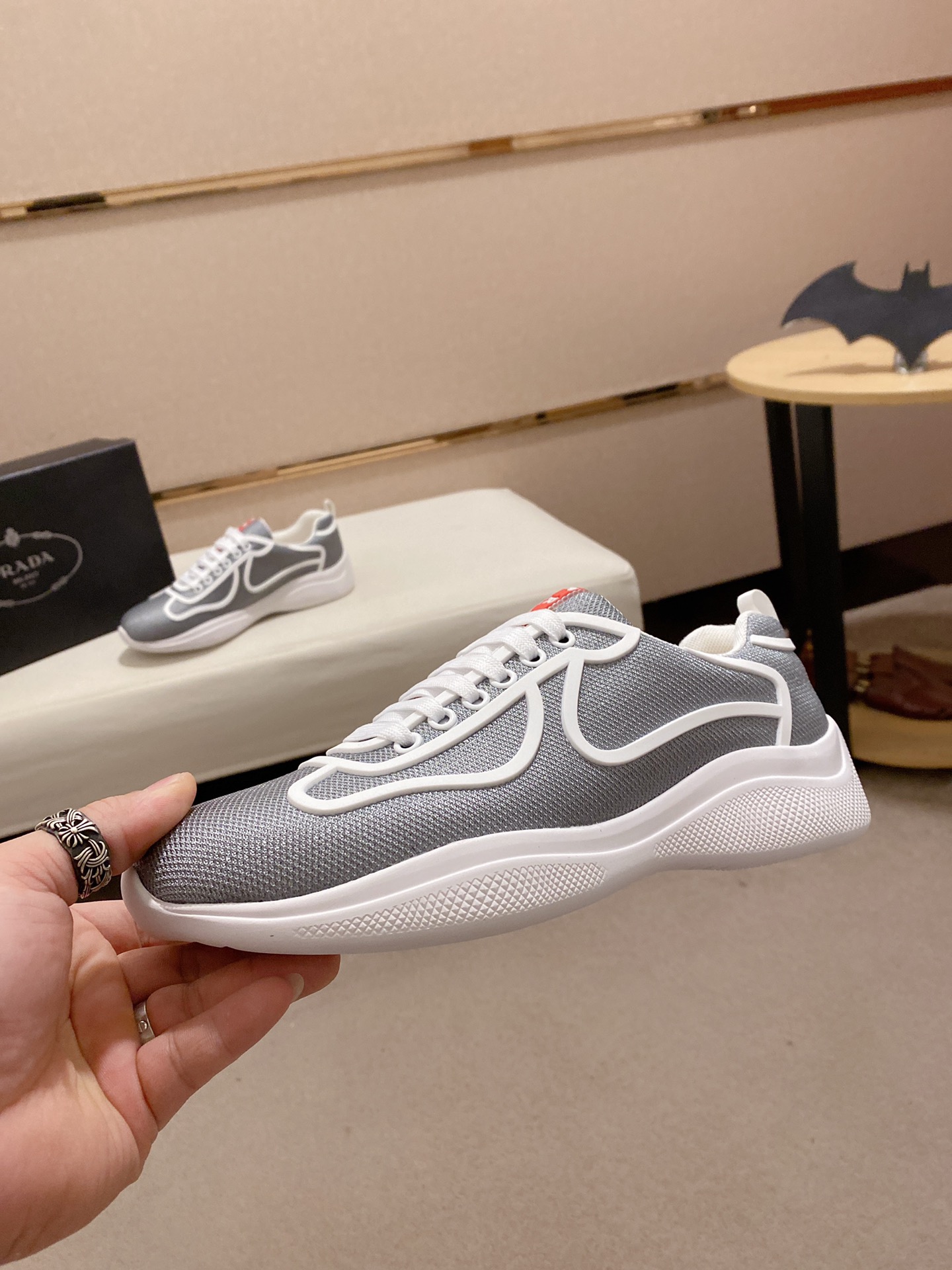 Prada America's Cup sneaker 19 - vstockx