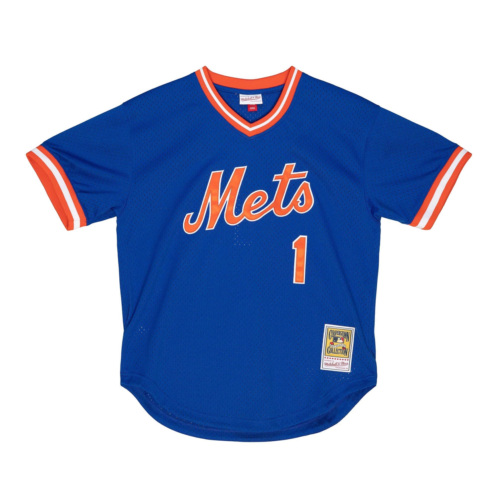 Authentic Mookie Wilson New York Mets 1986 BP Jersey - vstockx