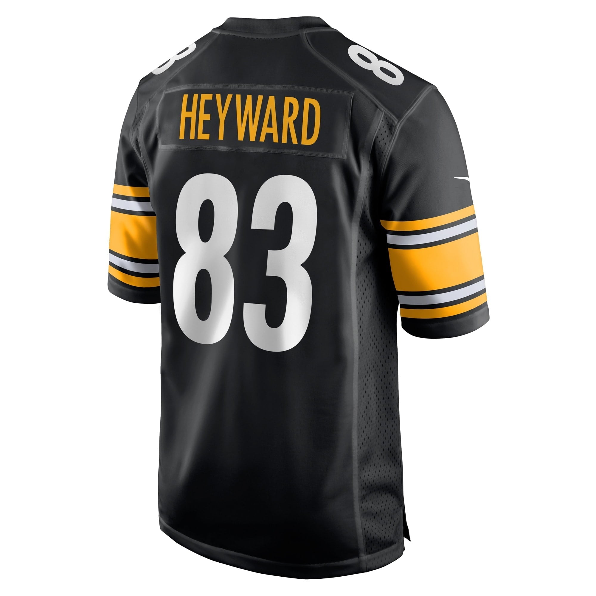 Men's Nike Connor Heyward Black Pittsburgh Steelers Game Player Jersey - vstockx