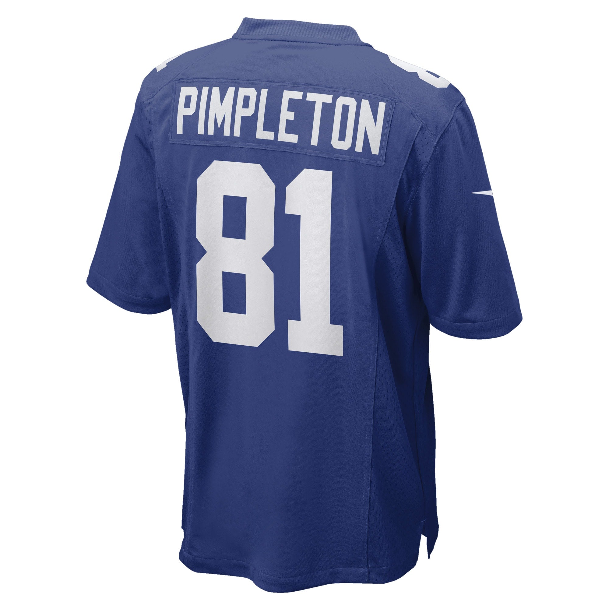 Men's Nike Kalil Pimpleton Royal New York Giants Game Player Jersey - vstockx