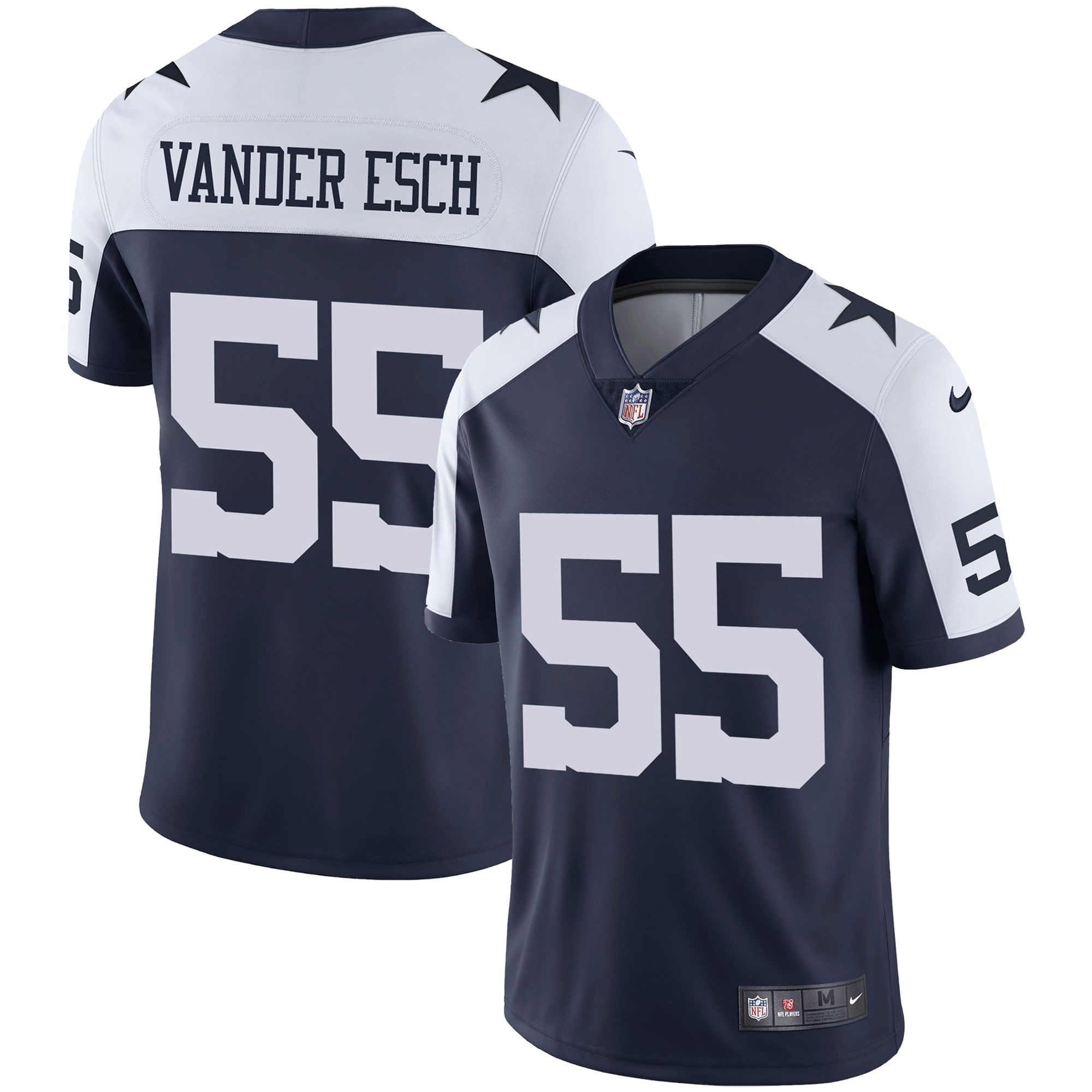 Leighton Vander Esch Dallas Cowboys Nike Alternate Vapor Limited Jersey - Navy - vstockx