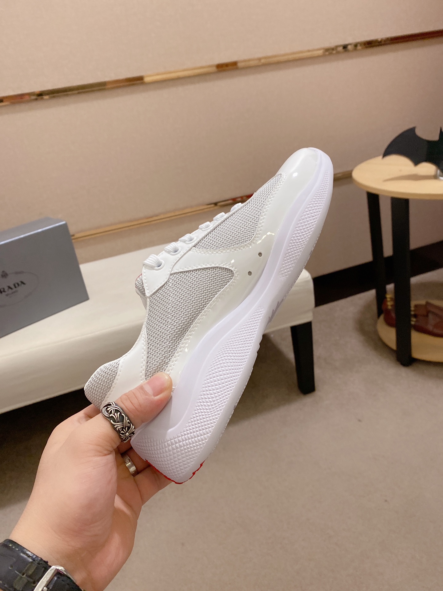 Prada America's Cup sneaker 9 - vstockx