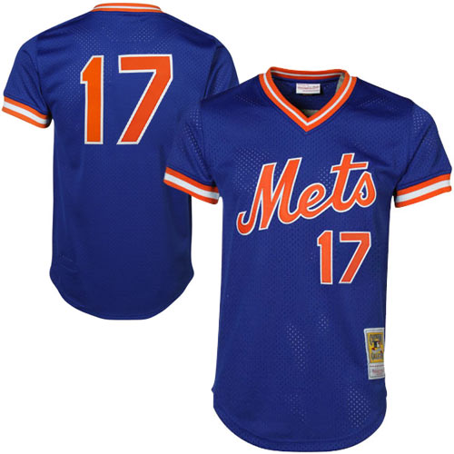Keith Hernandez New York Mets Mitchell & Ness Cooperstown Mesh Batting Practice Jersey Royal - vstockx