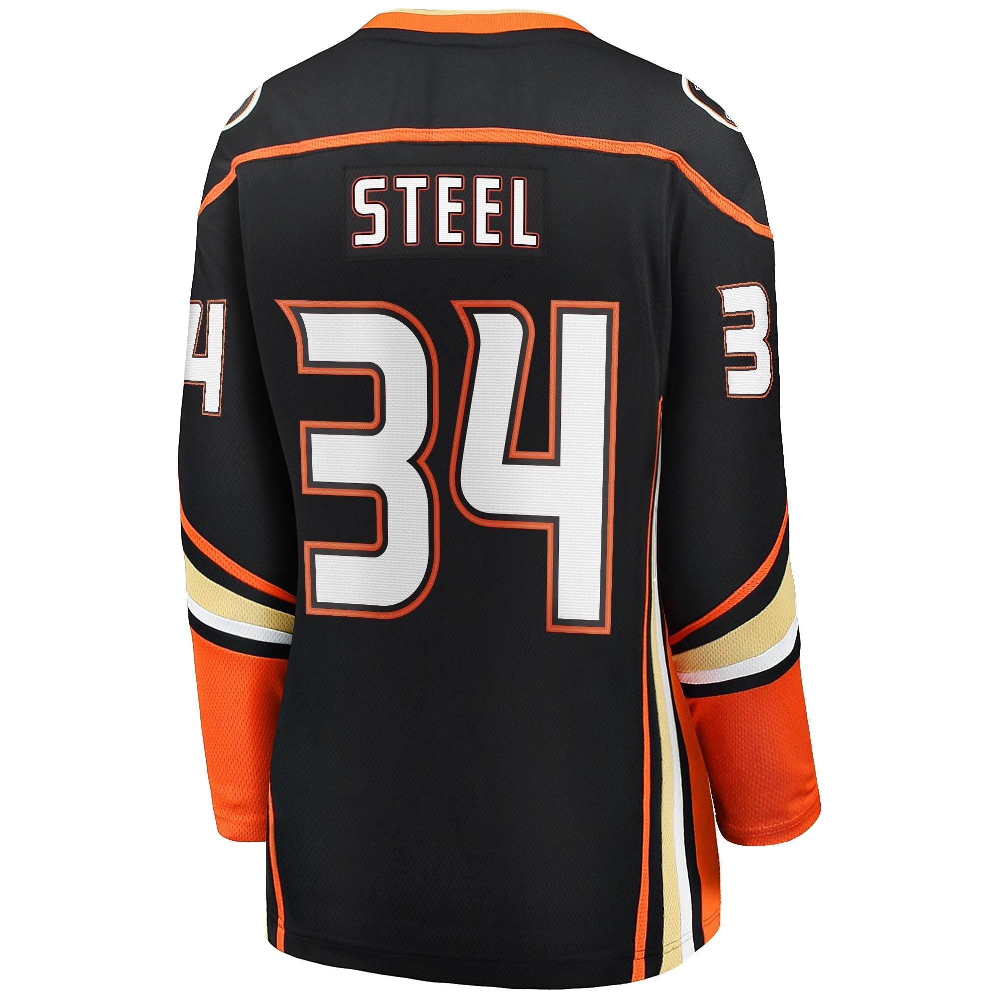 Women's Fanatics Branded Sam Steel Black Anaheim Ducks 2017 Breakaway Player Jersey - vstockx