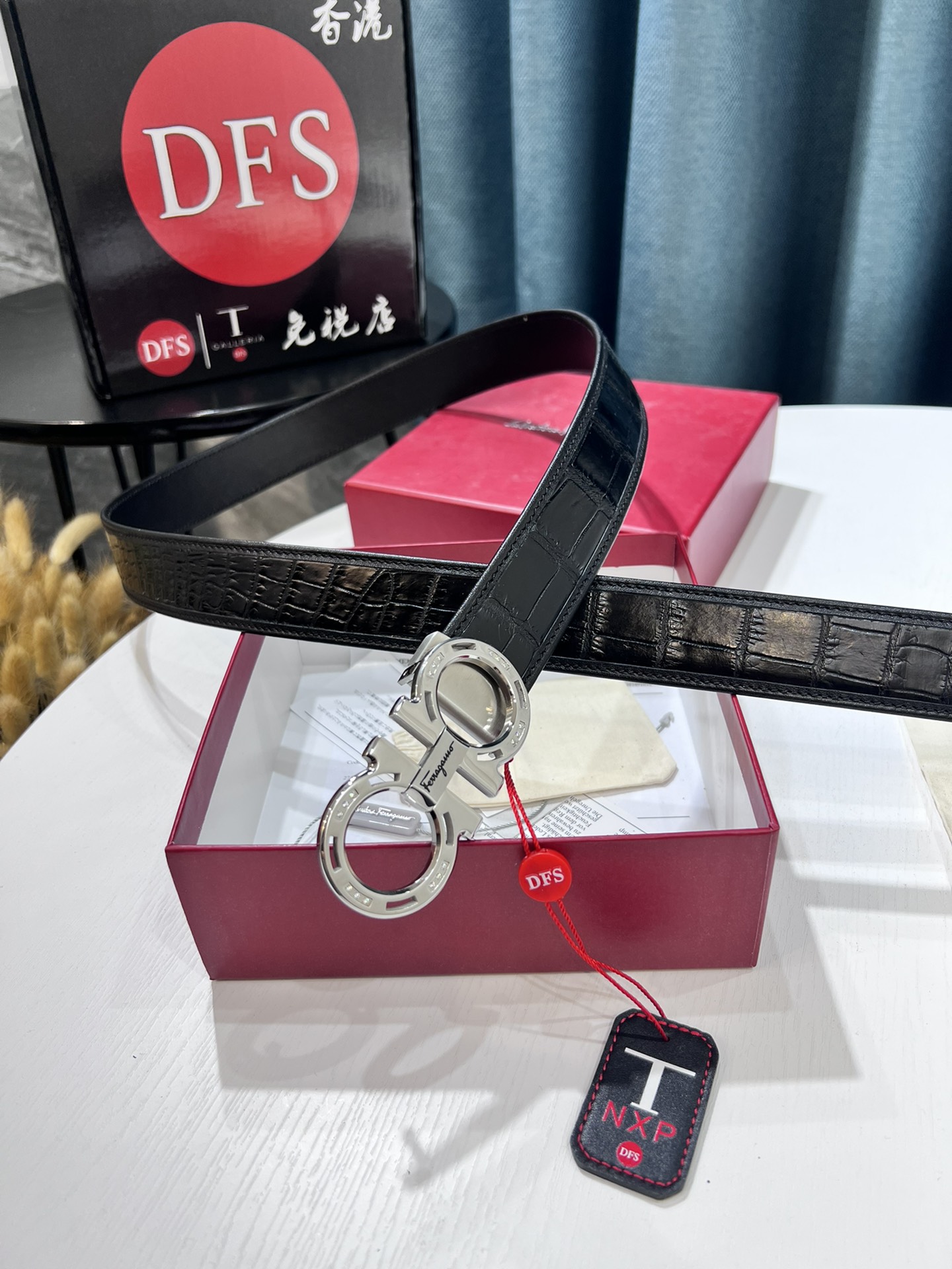 Streetwear Belt Ferragamo 319546 size:3.5cm - vstockx