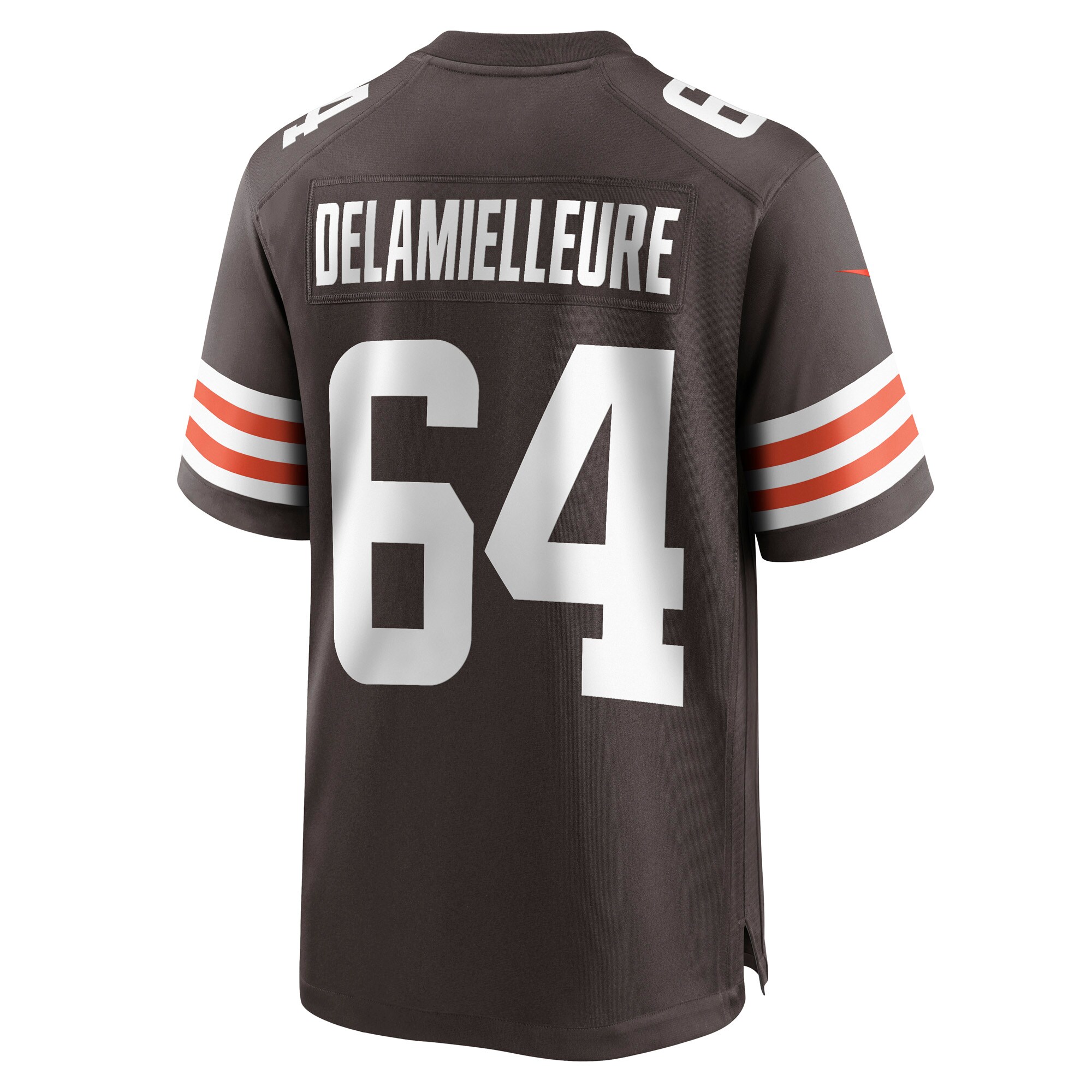 Joe DeLamielleure Cleveland Browns Nike Game Retired Player Jersey - Brown - vstockx
