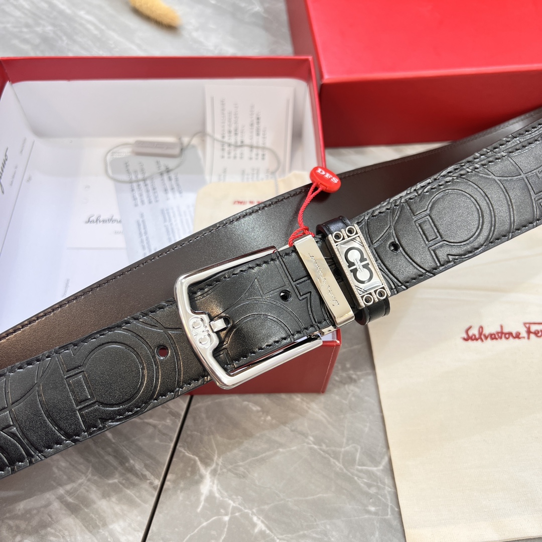Streetwear Belt Ferragamo 319833 size:3.5cm - vstockx