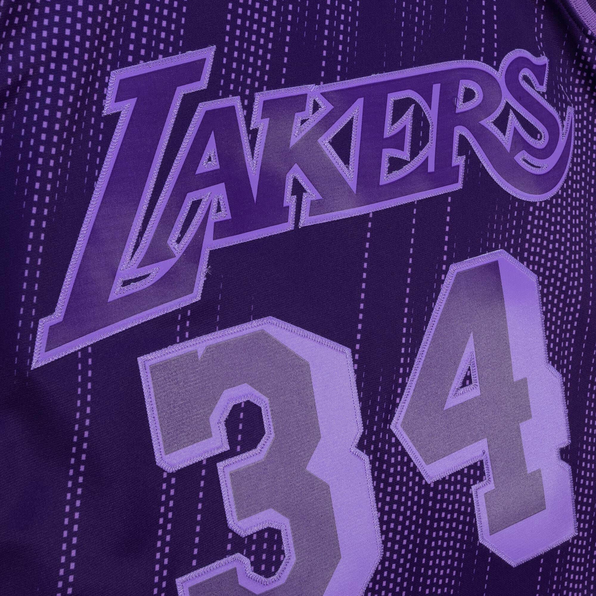 Monochrome Swingman Shaquille O'Neal Los Angeles Lakers 1996-97 Jersey - vstockx