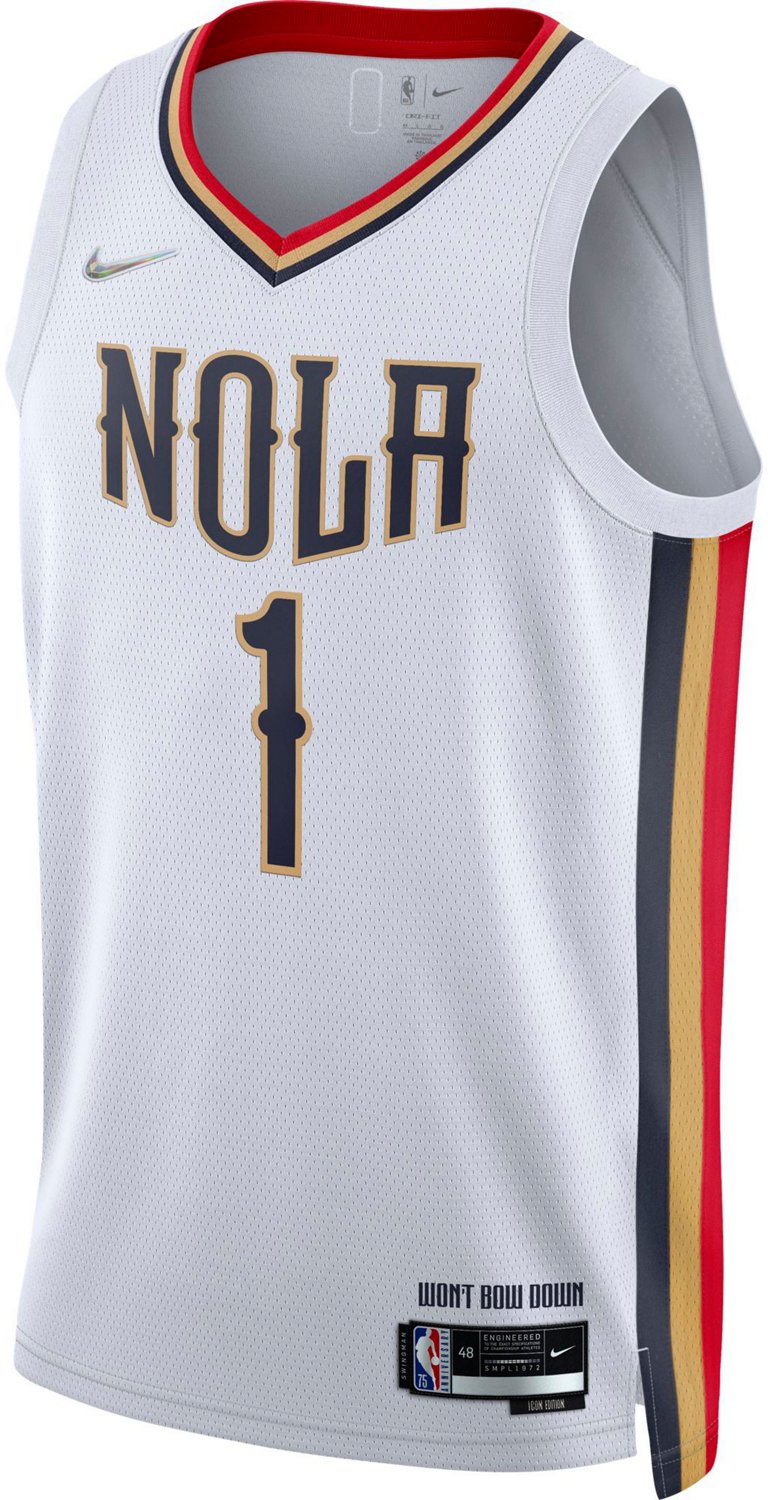 Nike Men's New Orleans Pelicans DF Swingman Jersey Tank Top - vstockx