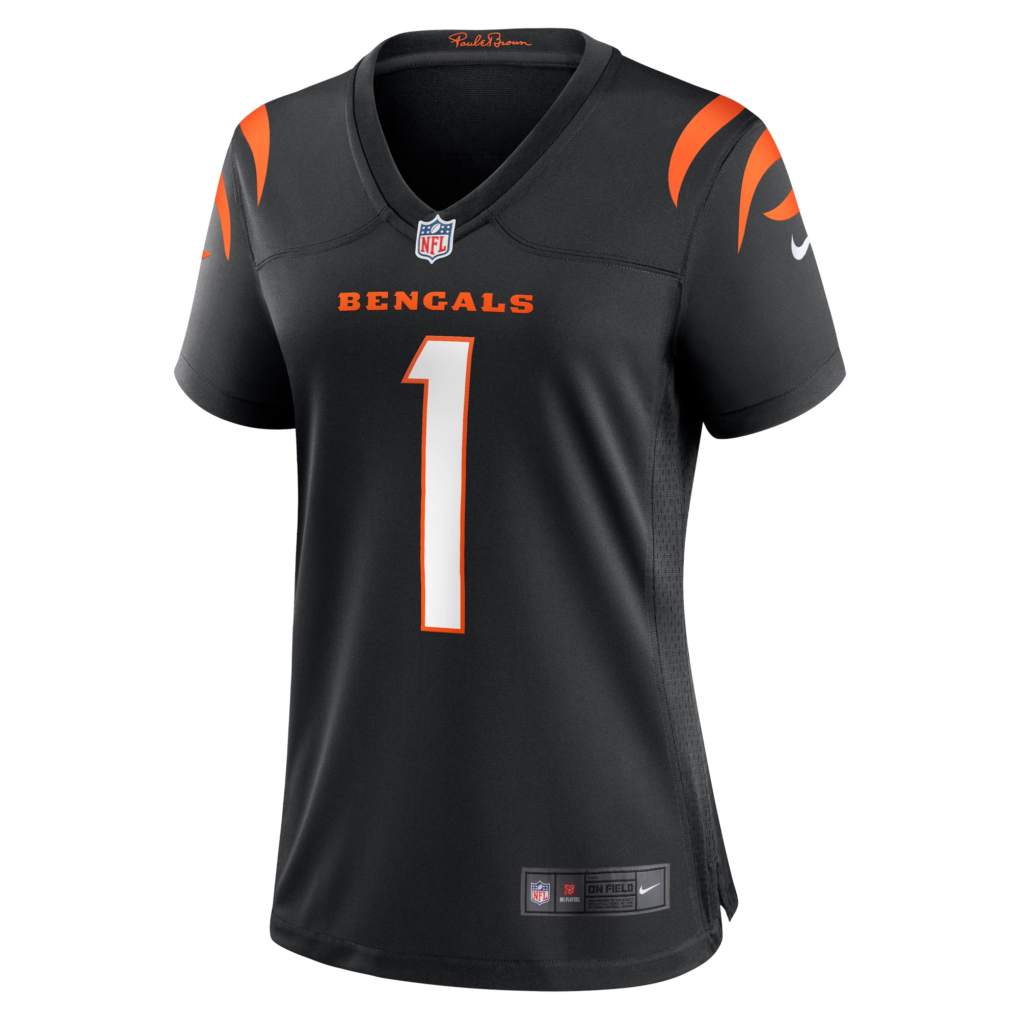 Number 1 Mom Cincinnati Bengals Nike Women's Game Jersey - Black - vstockx