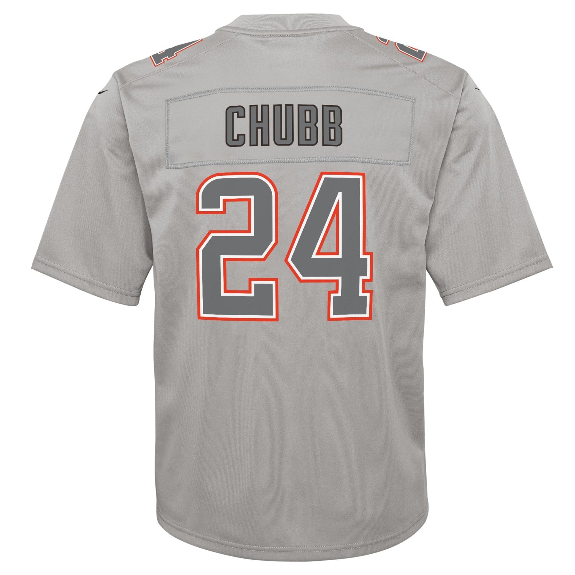 Youth Nike Nick Chubb Gray Cleveland Browns Atmosphere Game Jersey - vstockx