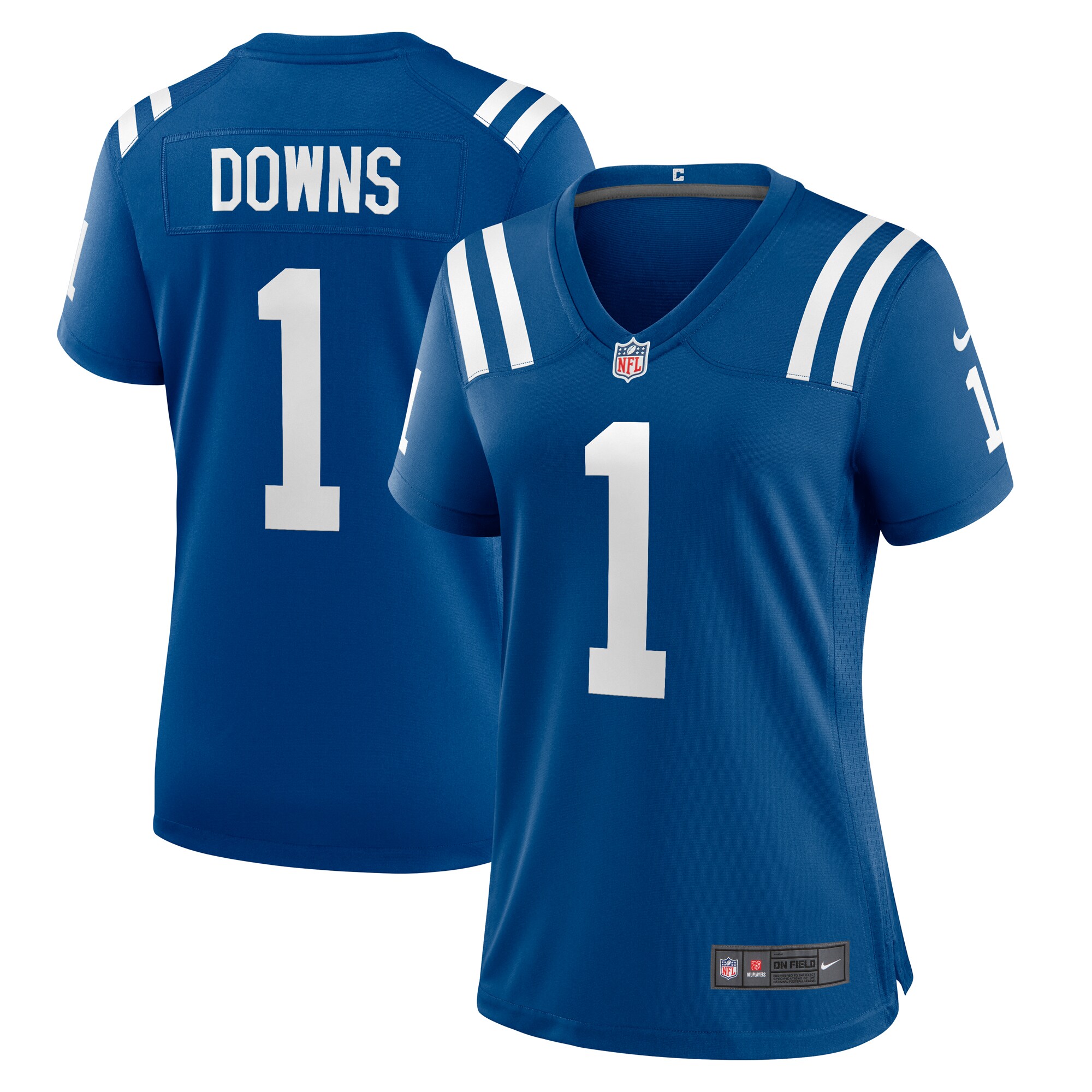 Josh Downs Indianapolis Colts Nike Women's Team Game Jersey - Royal - vstockx