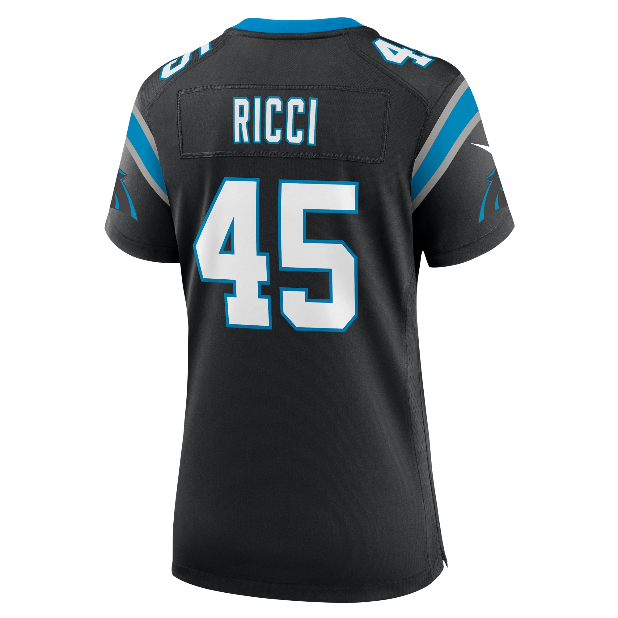 Giovanni Ricci Carolina Panthers Nike Women's Team Game Jersey - Black - vstockx