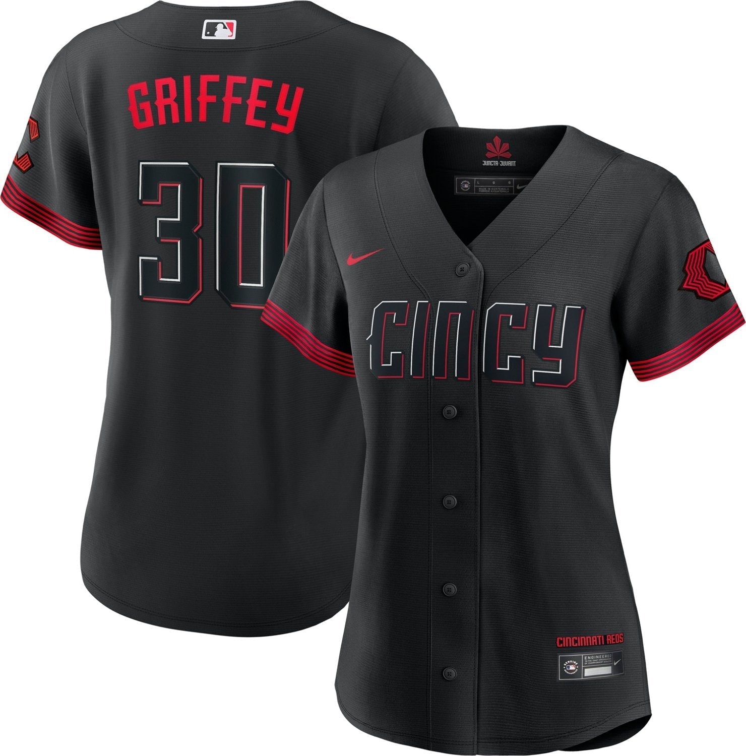 Nike Women's Cincinnati Reds Ken Griffey Jr. #30 City Connect Replica Jersey - vstockx