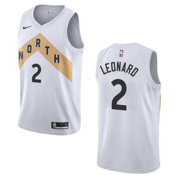 Men's Toronto Raptors Kawhi Leonard City Edition Jersey - White - vstockx