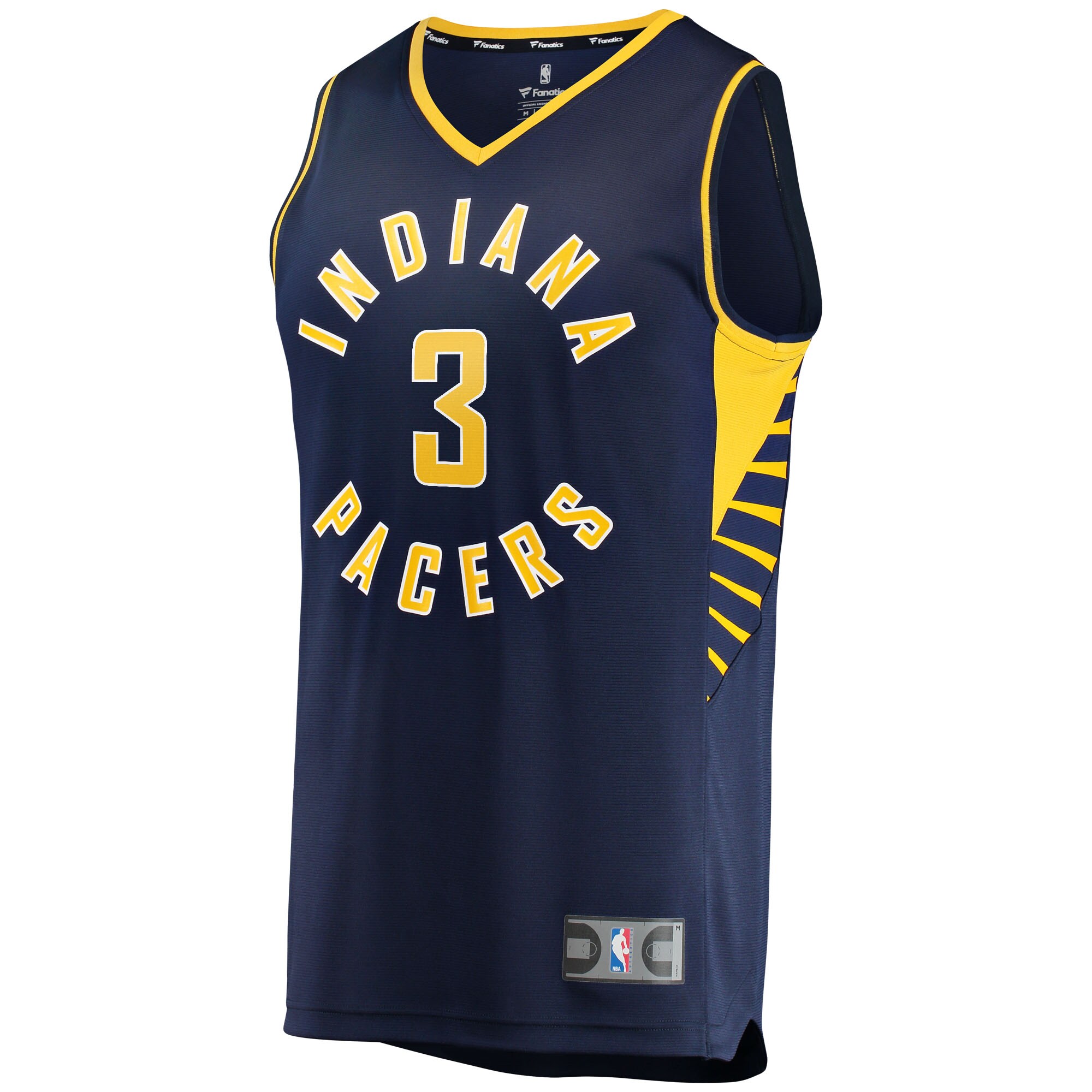 Chris Duarte Indiana Pacers Fanatics Branded 2021/22 Fast Break Replica Jersey - Icon Edition - Navy - vstockx