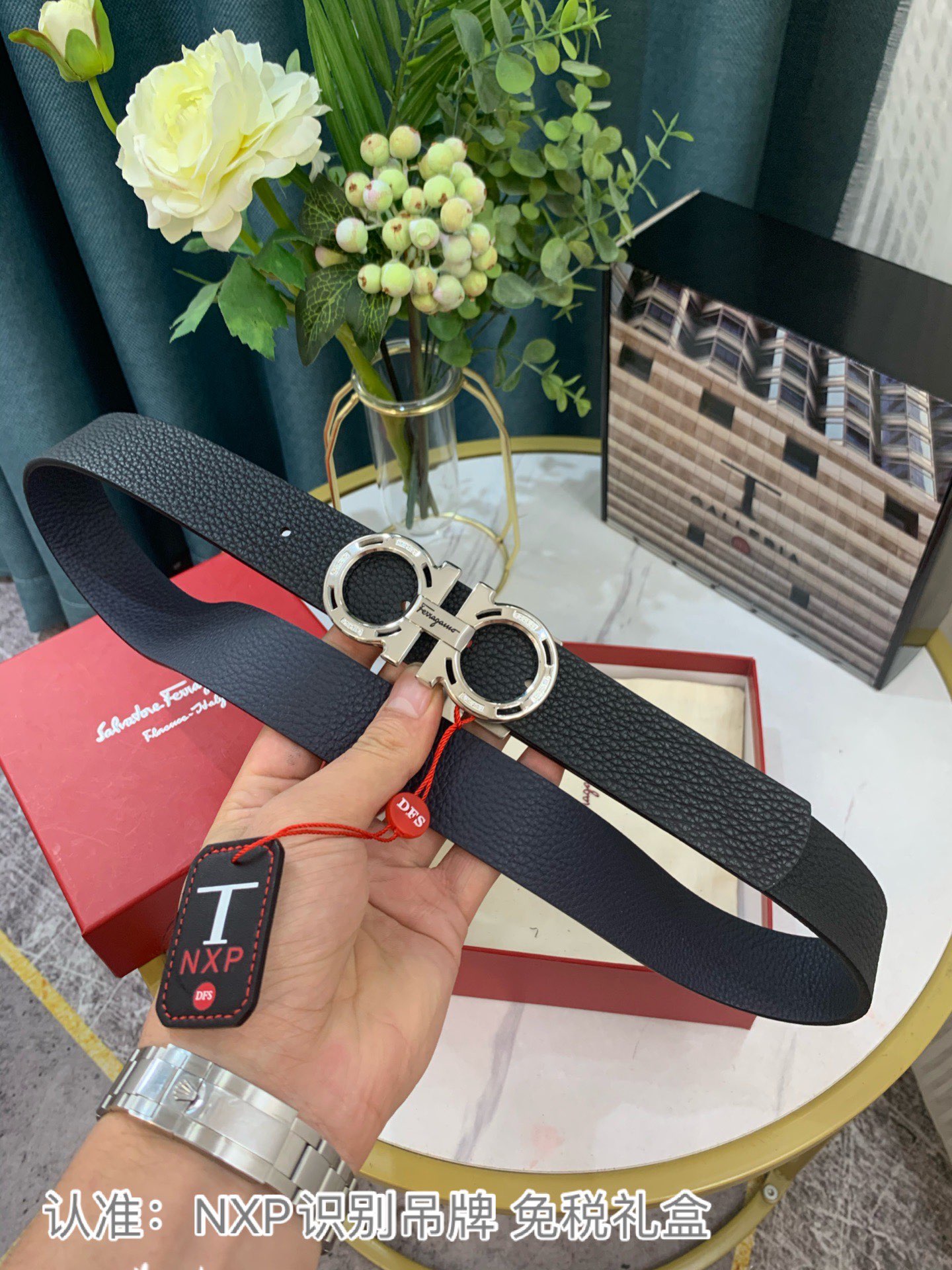 Streetwear Belt Ferragamo 319127 size:3.5cm - vstockx