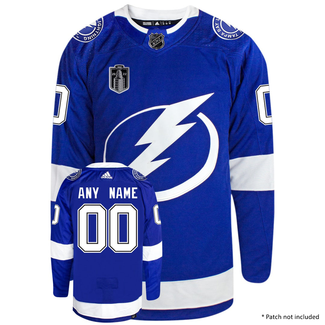 Customizable Tampa Bay Lightning Adidas Primegreen Authentic NHL Hockey Jersey - vstockx