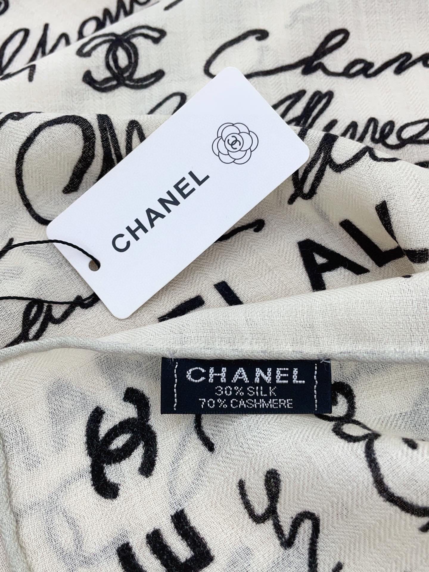 Streetwear Scarf CHANEL 328760 SIZE:140*140cm - vstockx
