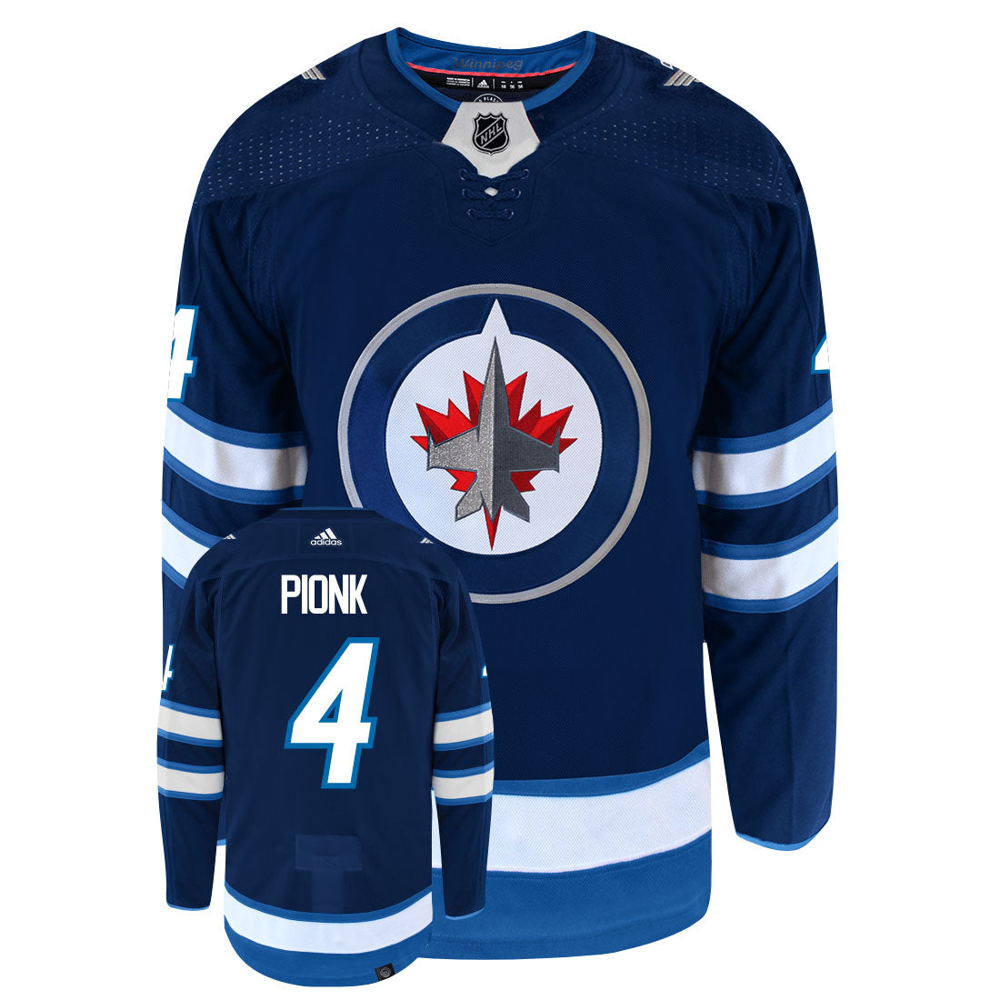 Neal Pionk Winnipeg Jets Adidas Primegreen Authentic NHL Hockey Jersey - vstockx