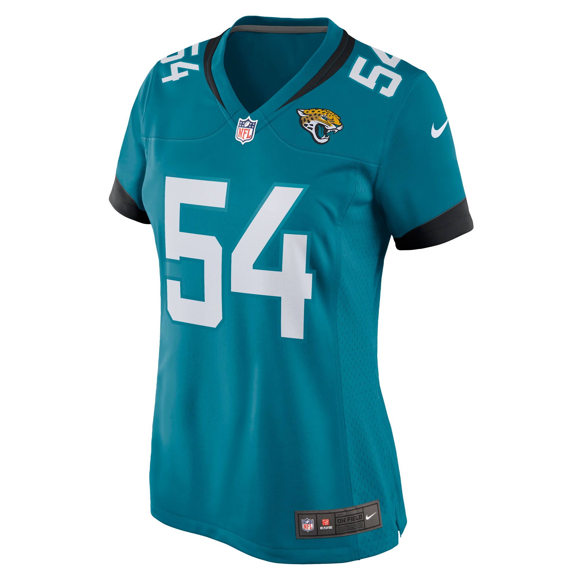 Damien Wilson Jacksonville Jaguars Nike Women's Game Jersey - Teal - vstockx