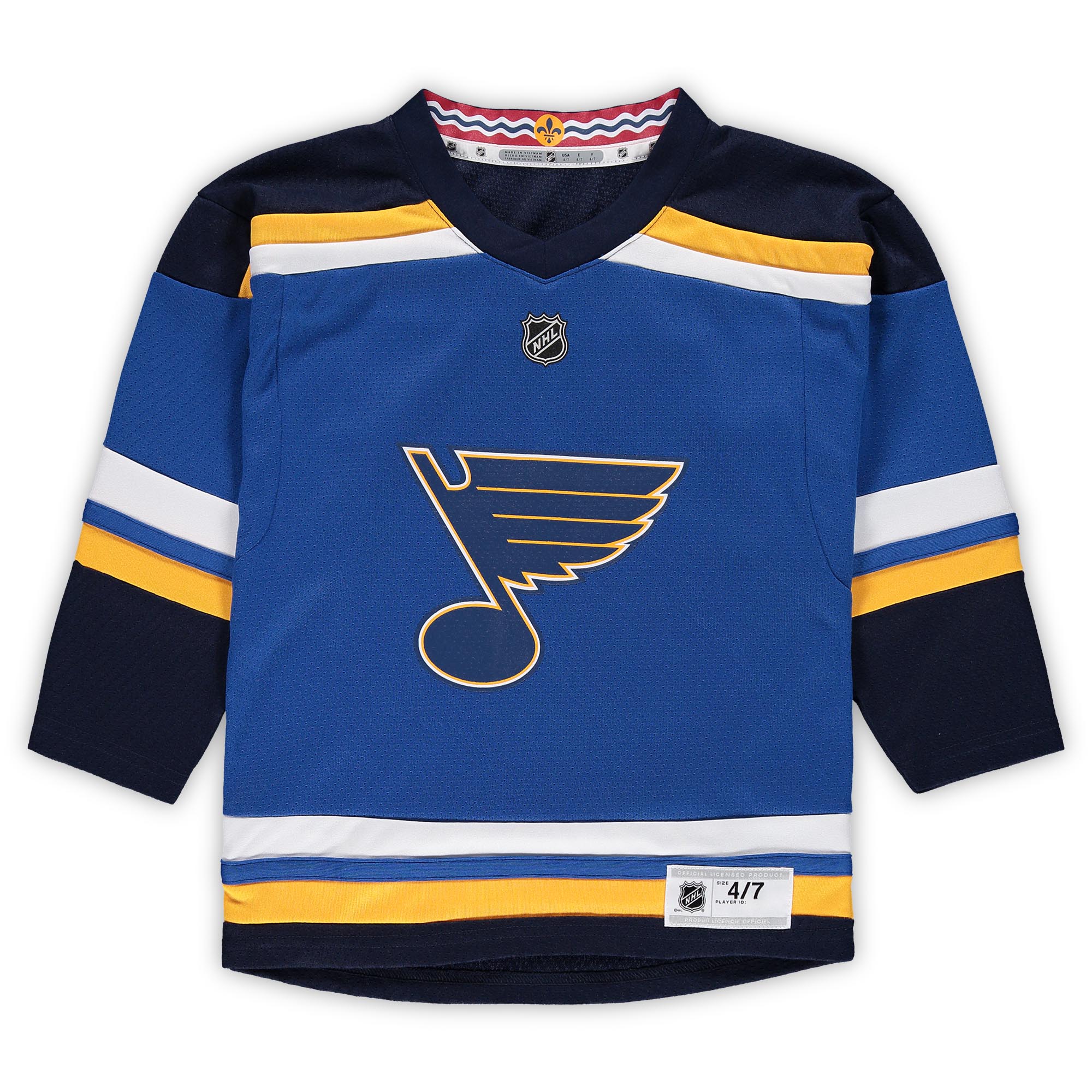 Jordans Binnington St. Louis Blues Preschool Home Replica Player Jersey - Blue - vstockx