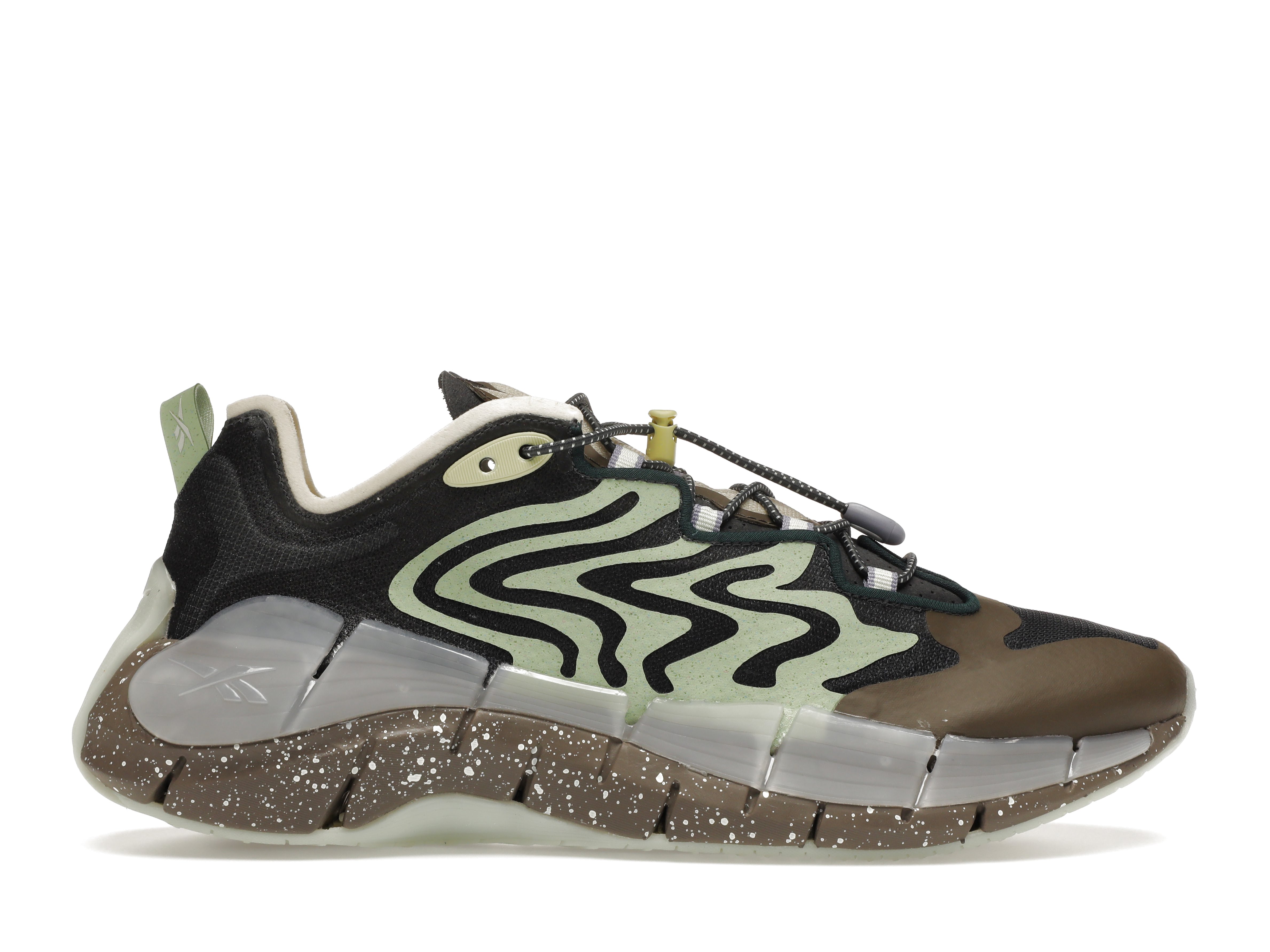Reebok Zig Kinetica II Brain Dead Grey Green - vstockx