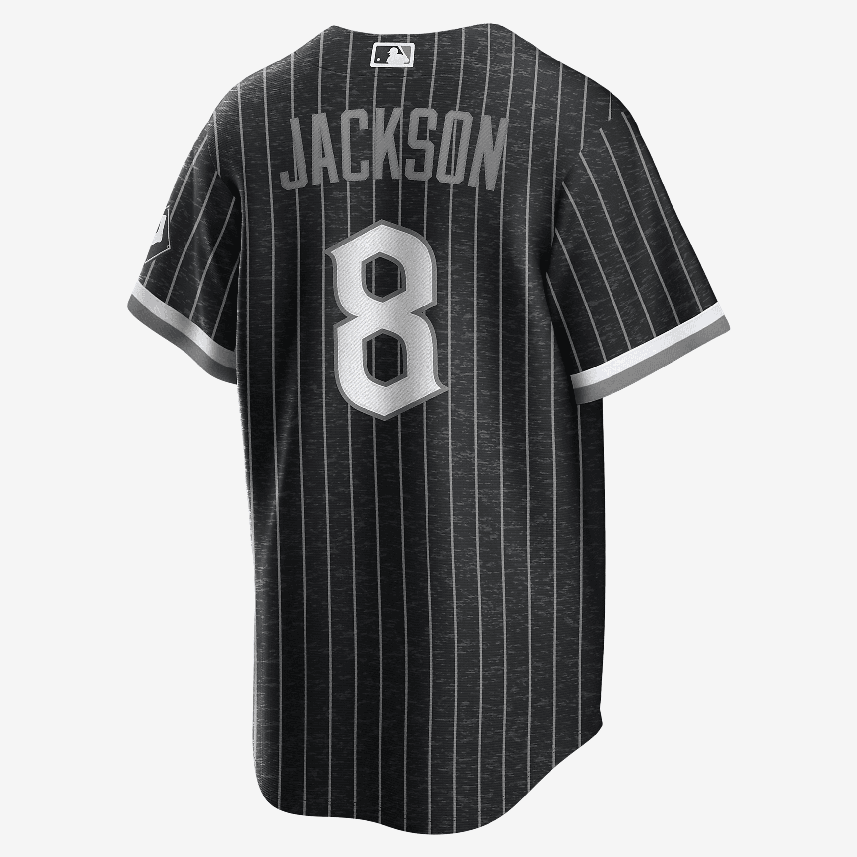 MLB Chicago White Sox City Connect (Bo Jackson) Men's Replica Baseball Jersey - Black/Anthracite - vstockx