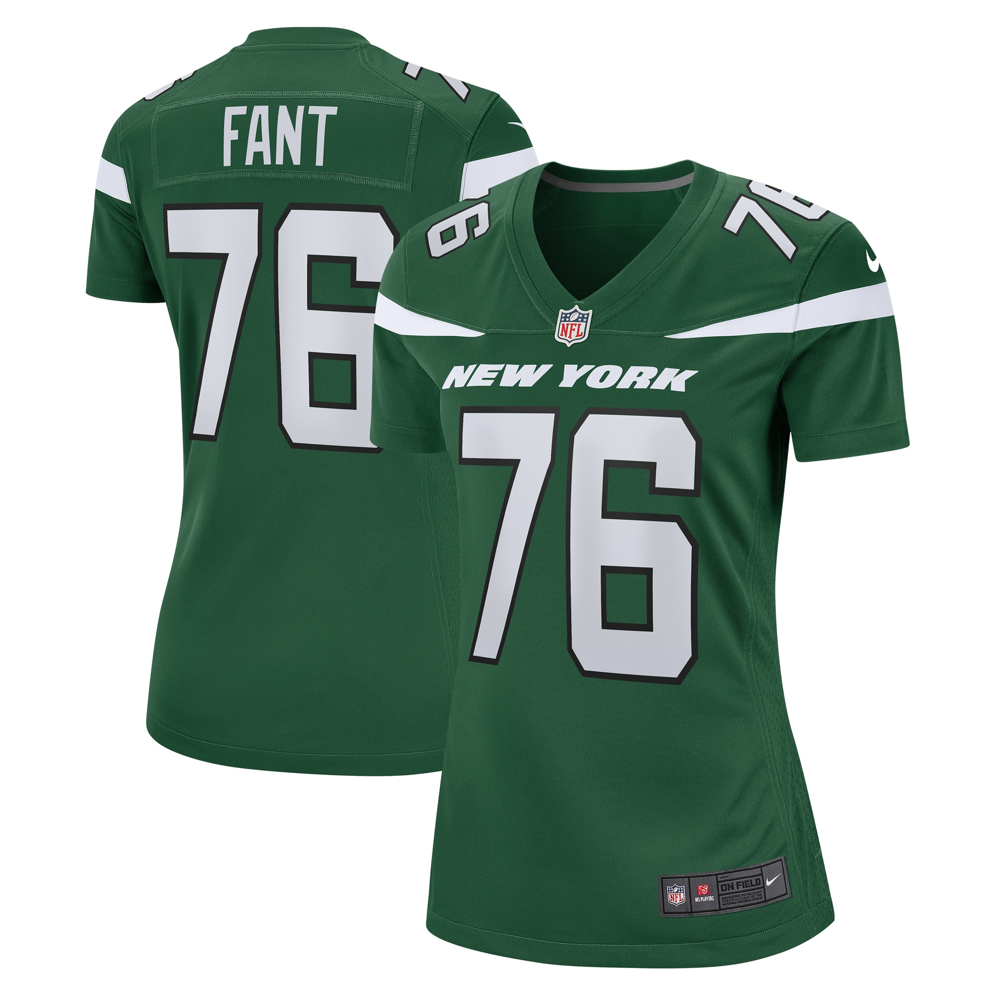 George Fant New York Jets Nike Women's Game Jersey - Gotham Green - vstockx