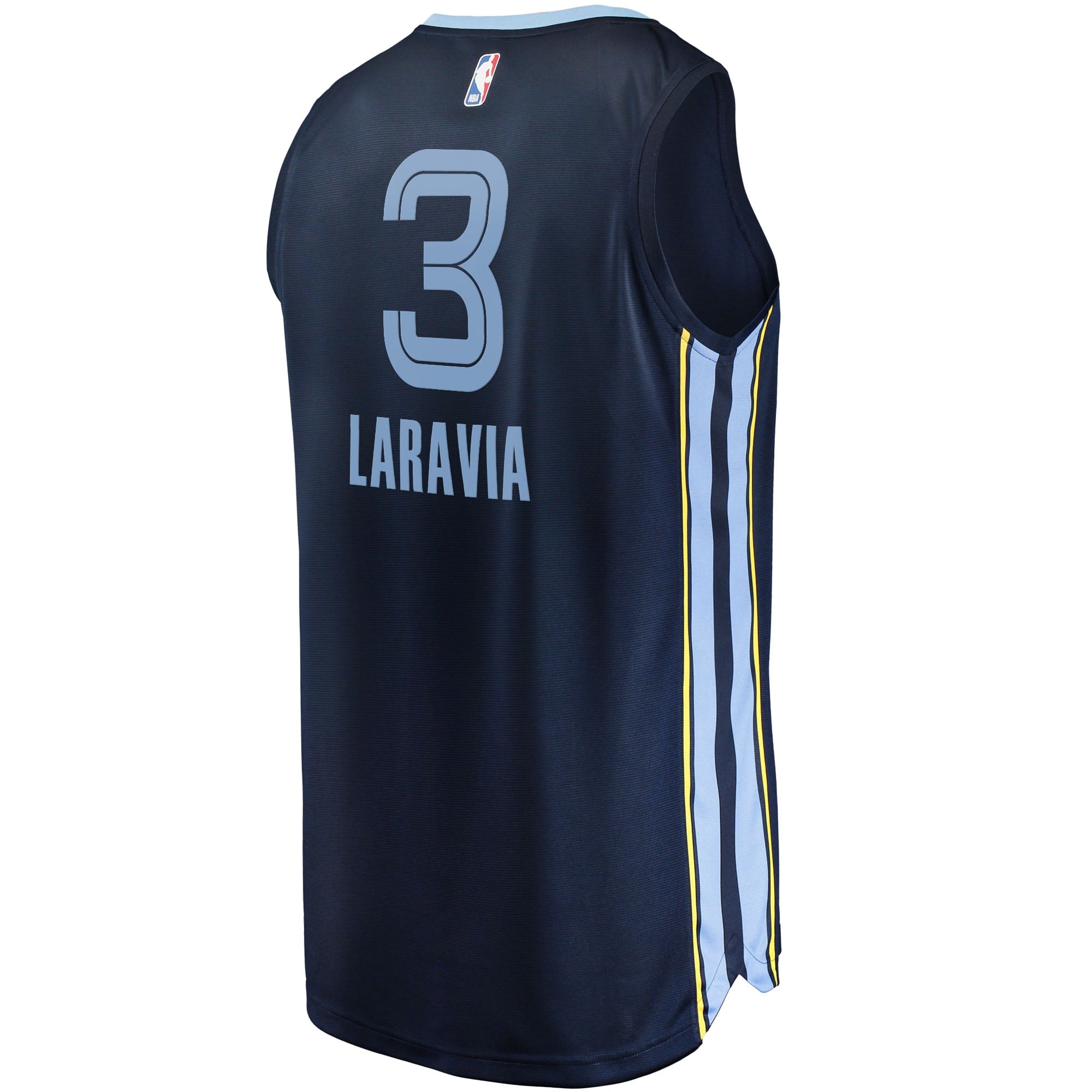Men's Fanatics Branded Jake LaRavia Navy Memphis Grizzlies 2022 NBA Draft First Round Pick Fast Break Replica Player - vstockx
