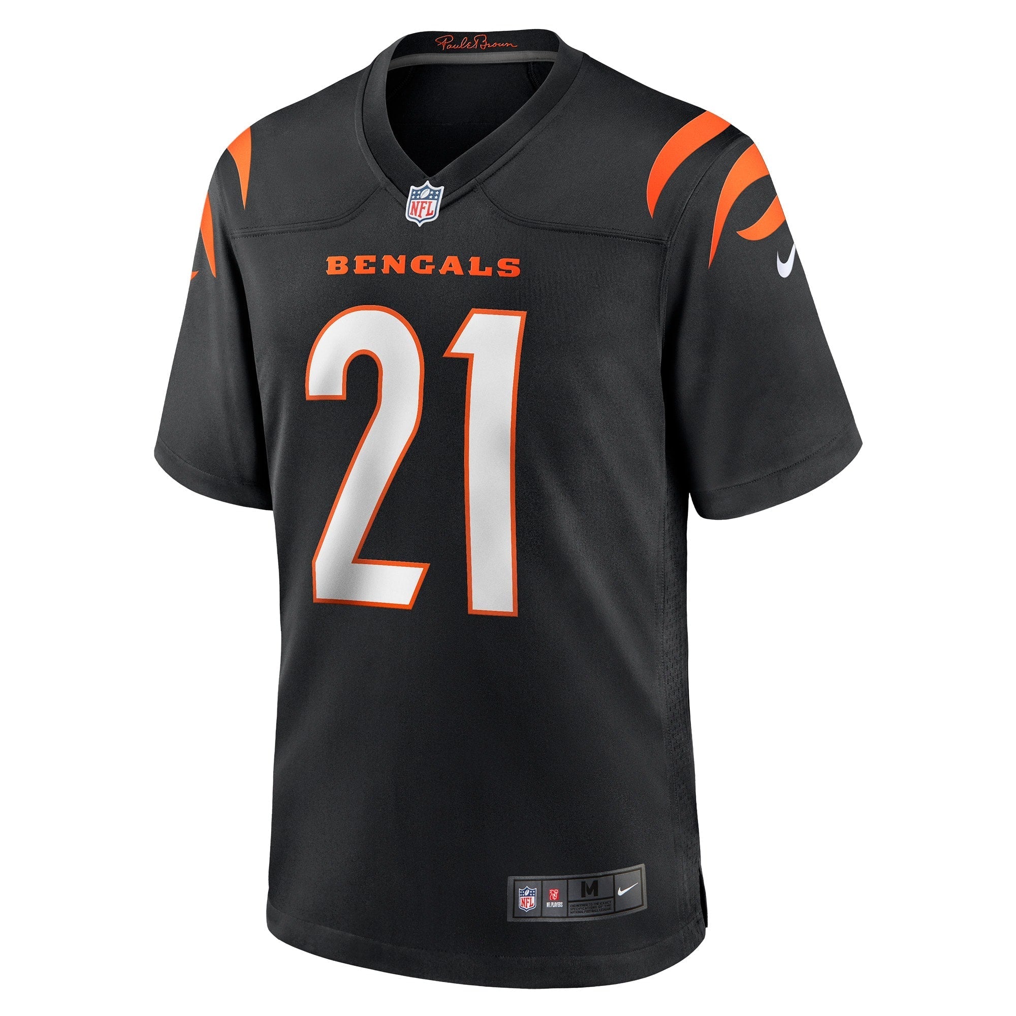 Men's Nike Mike Hilton Black Cincinnati Bengals Game Player Jersey - vstockx