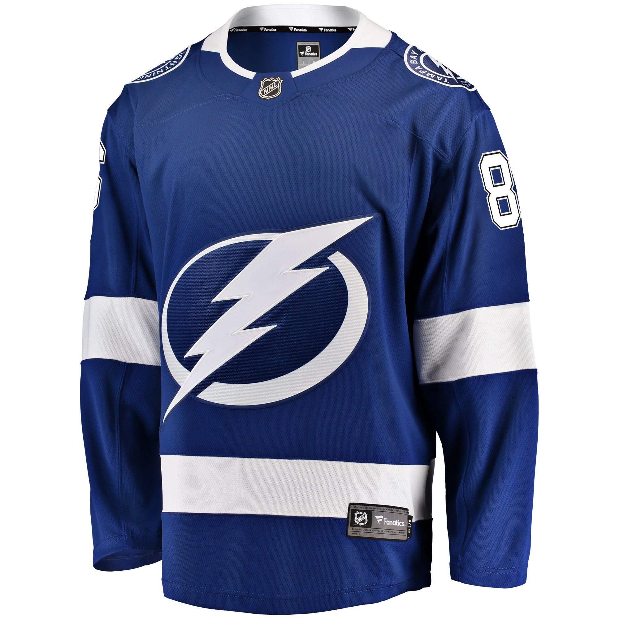 Nikita Kucherov Tampa Bay Lightning Fanatics Branded Home Breakaway Player Jersey - Blue - vstockx