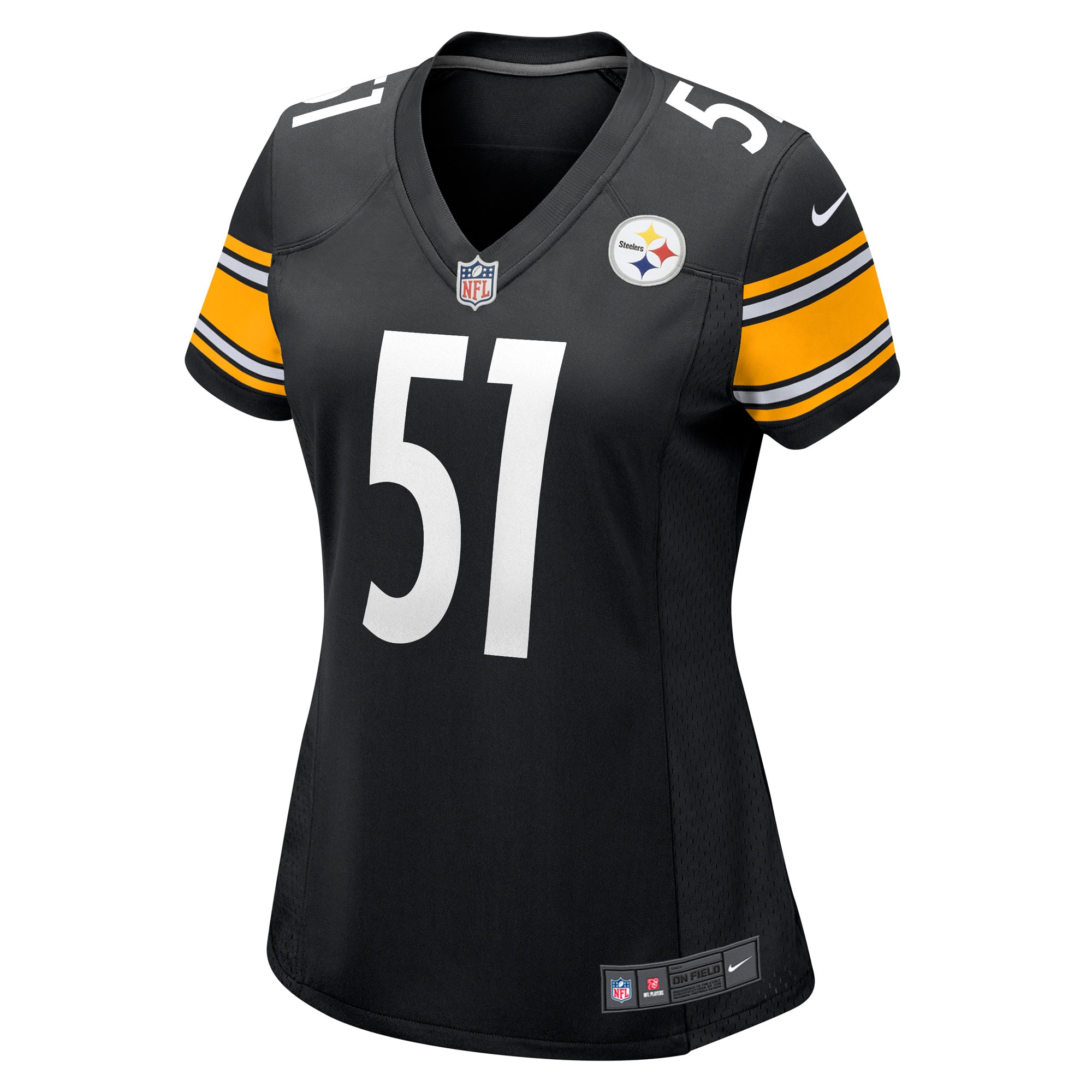 Myles Jack Pittsburgh Steelers Nike Women's Game Player Jersey - Black - vstockx