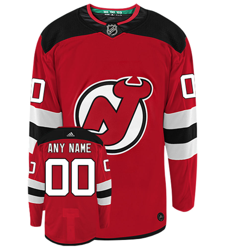 New Jersey Devils Adidas Authentic Home NHL Hockey Jersey - vstockx