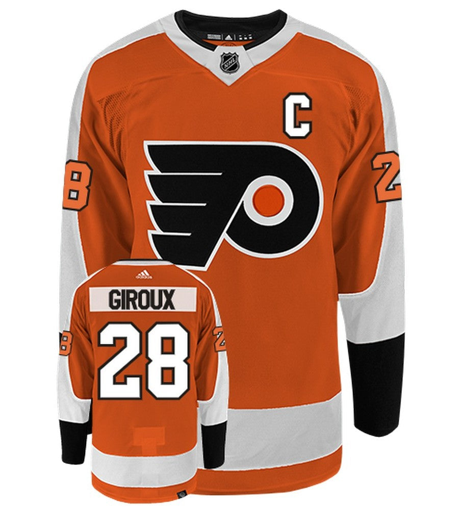 Claude Giroux Philadelphia Flyers Adidas Primegreen Authentic NHL Hockey Jersey - vstockx