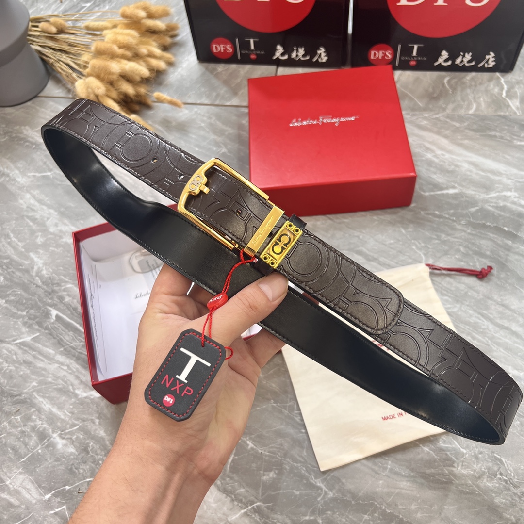 Streetwear Belt Ferragamo 319832 size:3.5cm - vstockx
