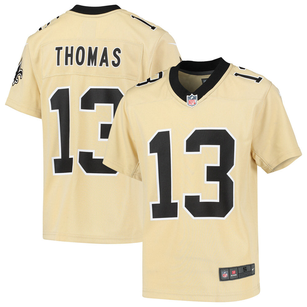 Youth New Orleans Saints Michael Thomas Inverted Game Jersey Gold - vstockx