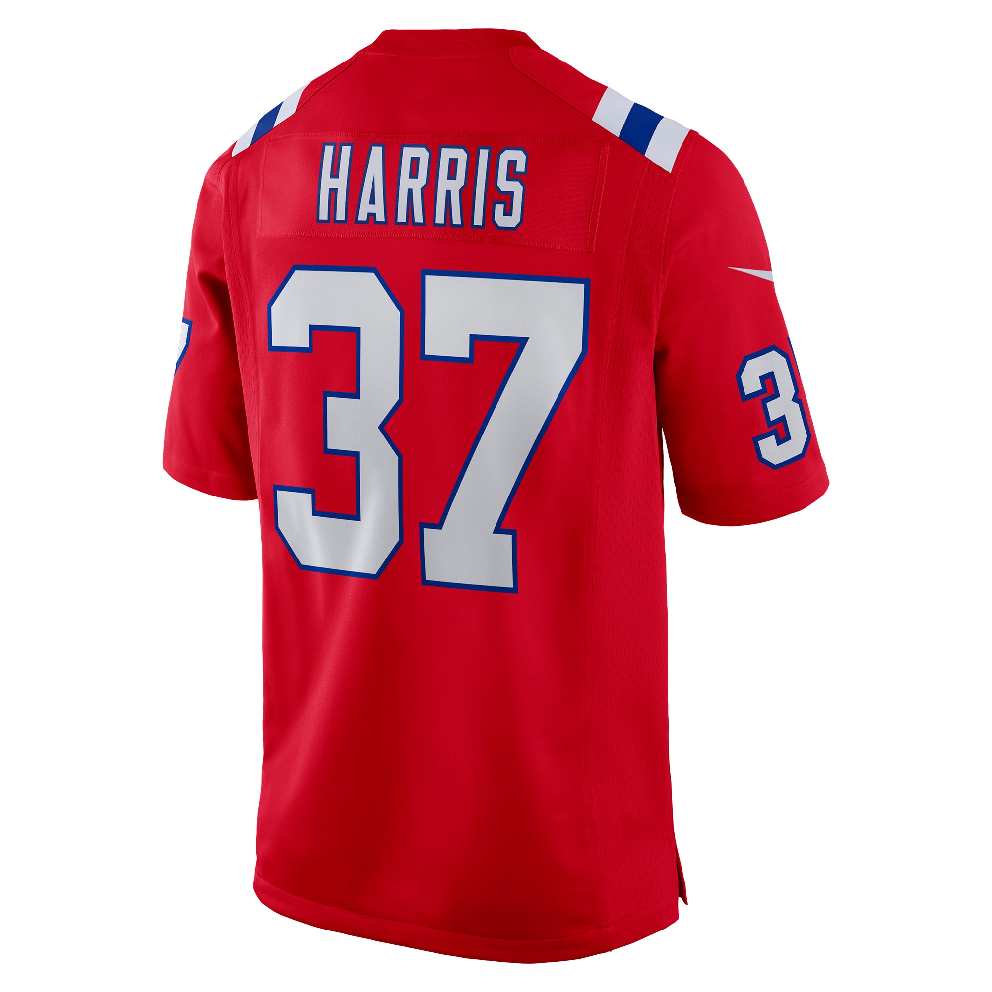 Damien Harris New England Patriots Nike Game Jersey - Red - vstockx