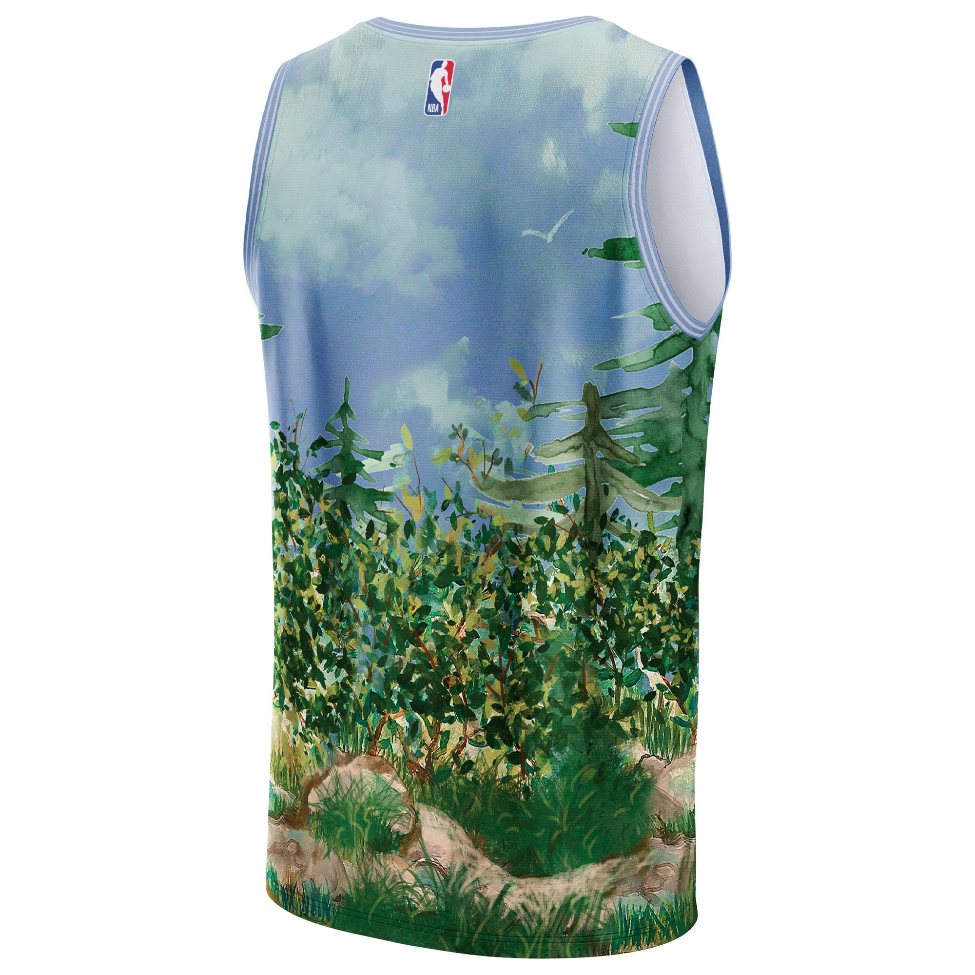 Memphis Grizzlies NBA & KidSuper Studios by Fanatics Unisex Hometown Jersey - Teal - vstockx