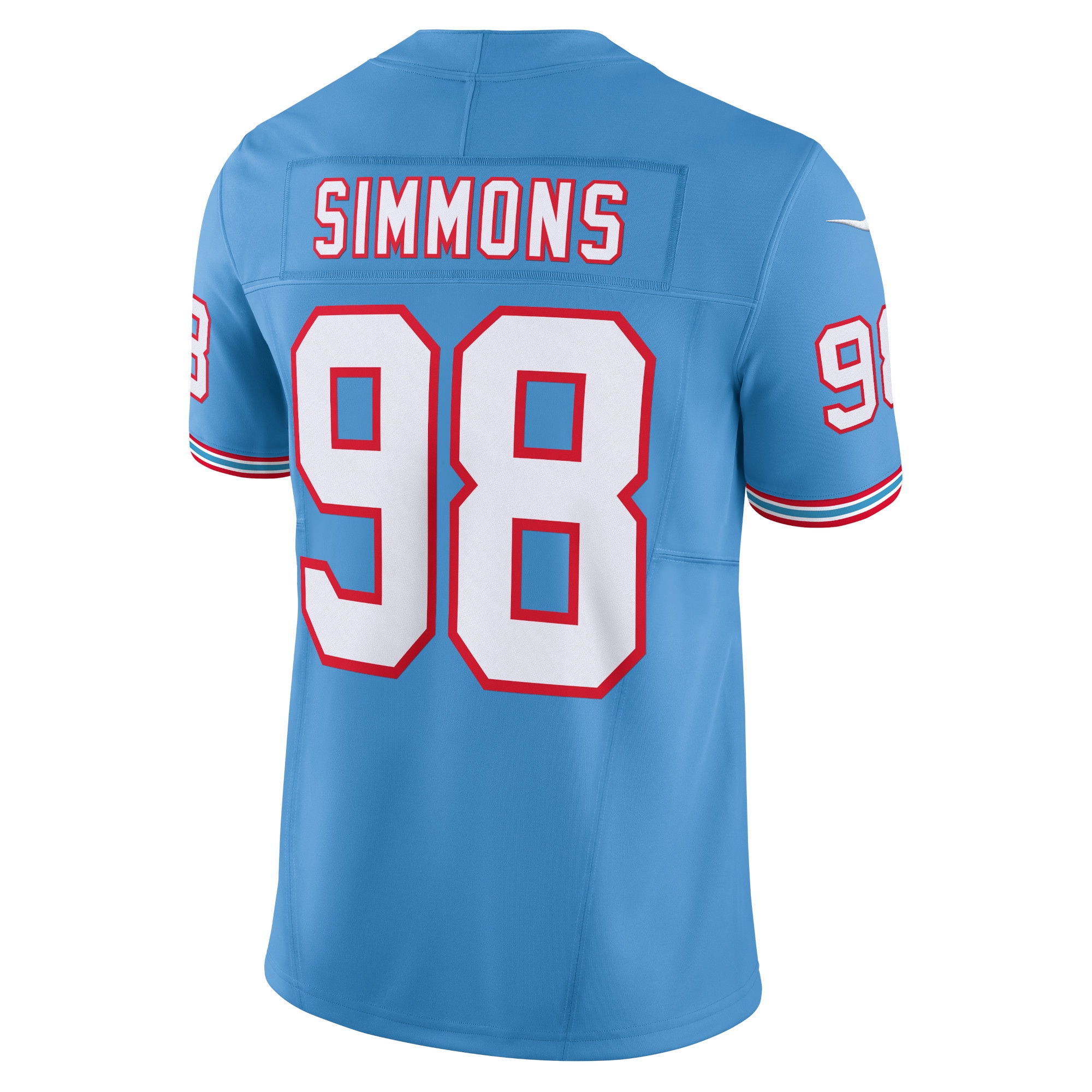 Jeffery Simmons Tennessee Titans Nike Vapor F.U.S.E. Limited Jersey - Light Blue - vstockx