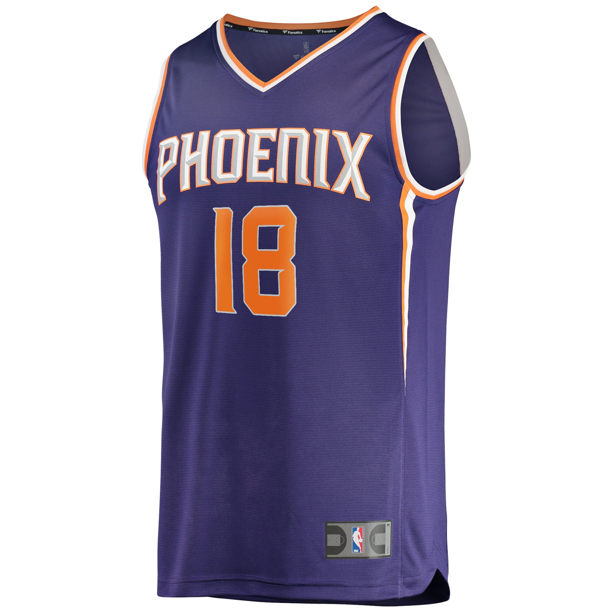 Bismack Biyombo Phoenix Suns Fanatics Branded 2021/22 Fast Break Replica Jersey - Icon Edition - Purple - vstockx
